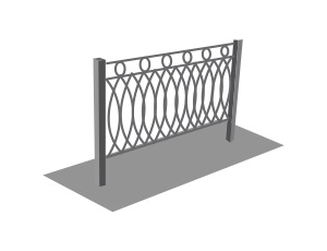 Пешеходное ограждение ТО-6